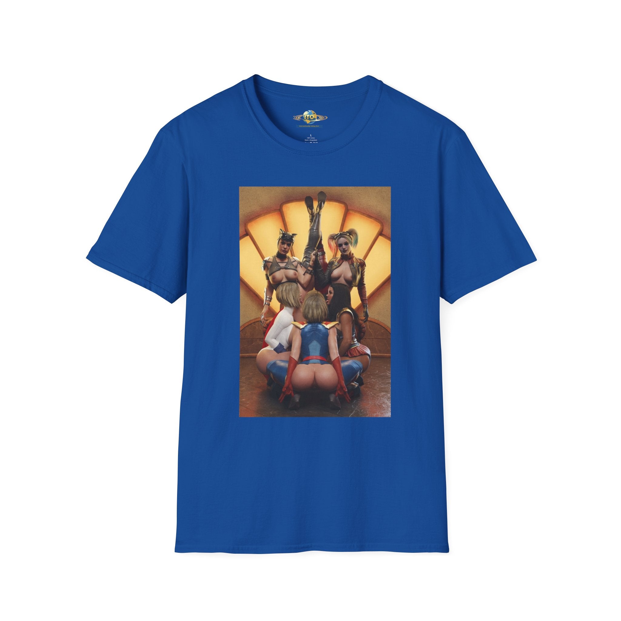 Graphic T-Shirt — Retro Group Costume Photo Print