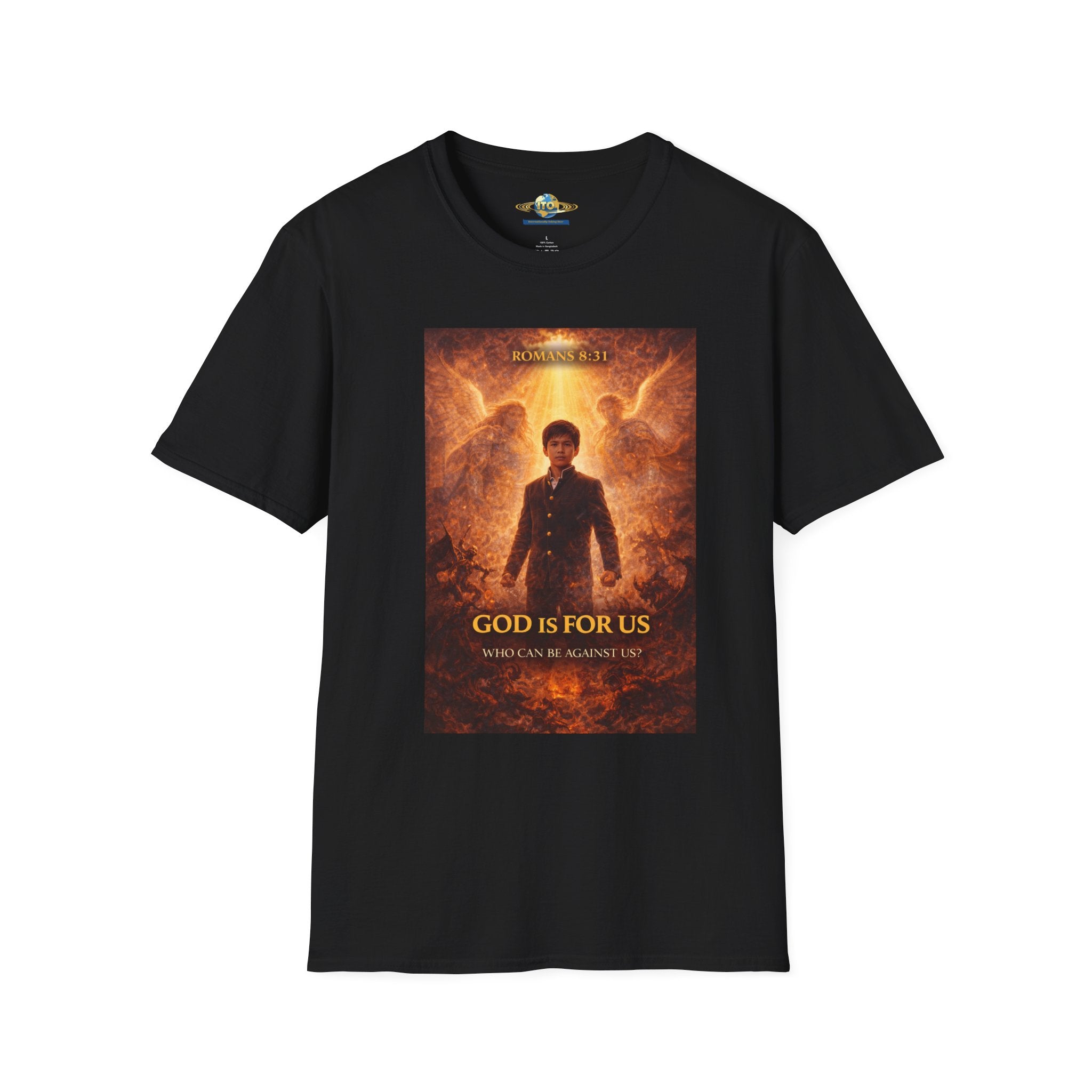 God Is For Us T-Shirt — Inspirational Christian Faith Tee