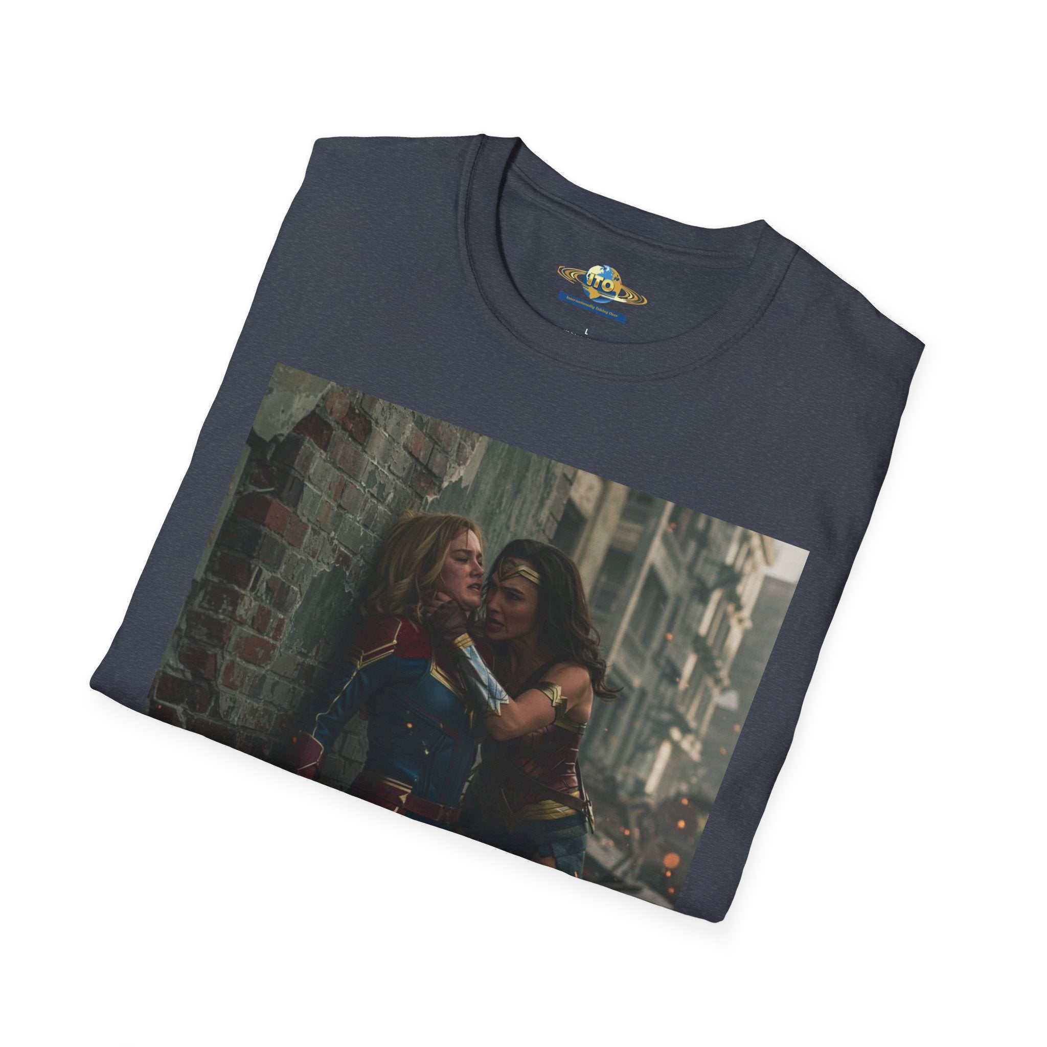 Retro Hero Friends Graphic T-Shirt