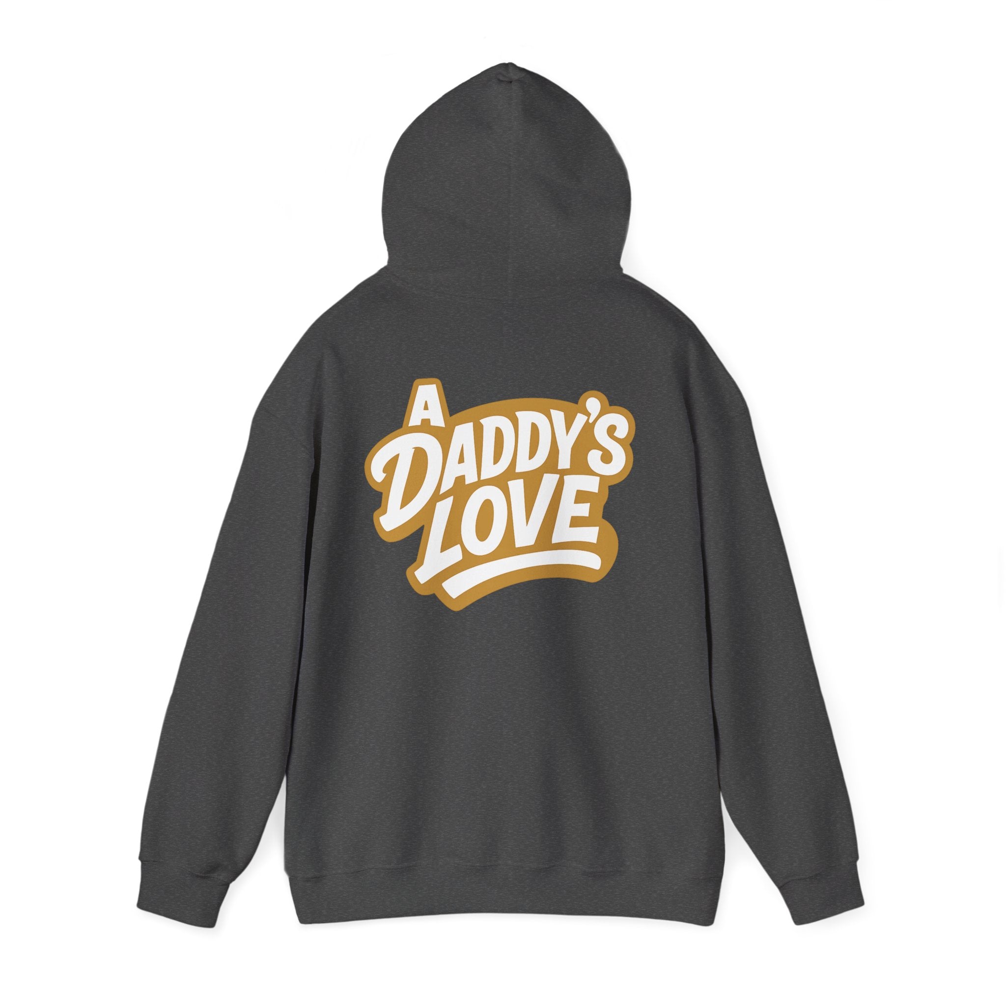 Daddy’s Love Hoodie — Retro Script Father Appreciation Sweatshirt