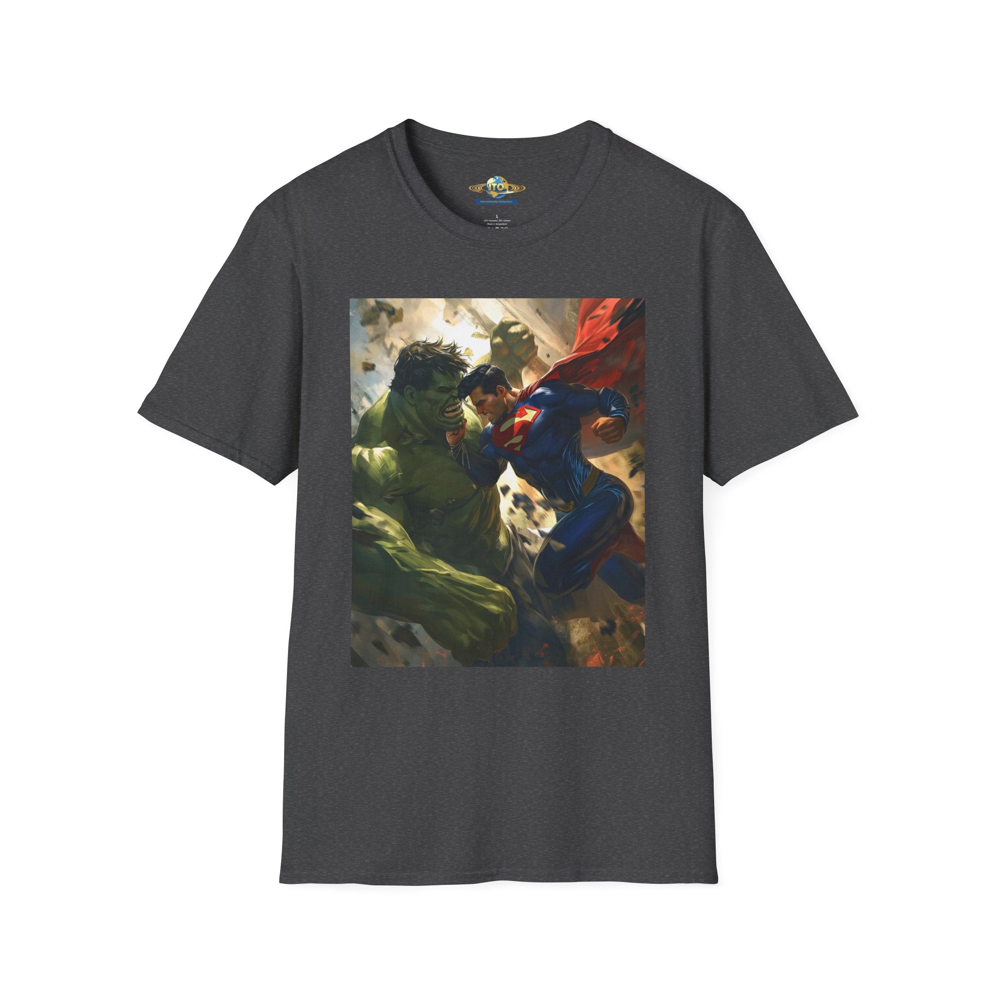 Superhero Clash Graphic T-Shirt