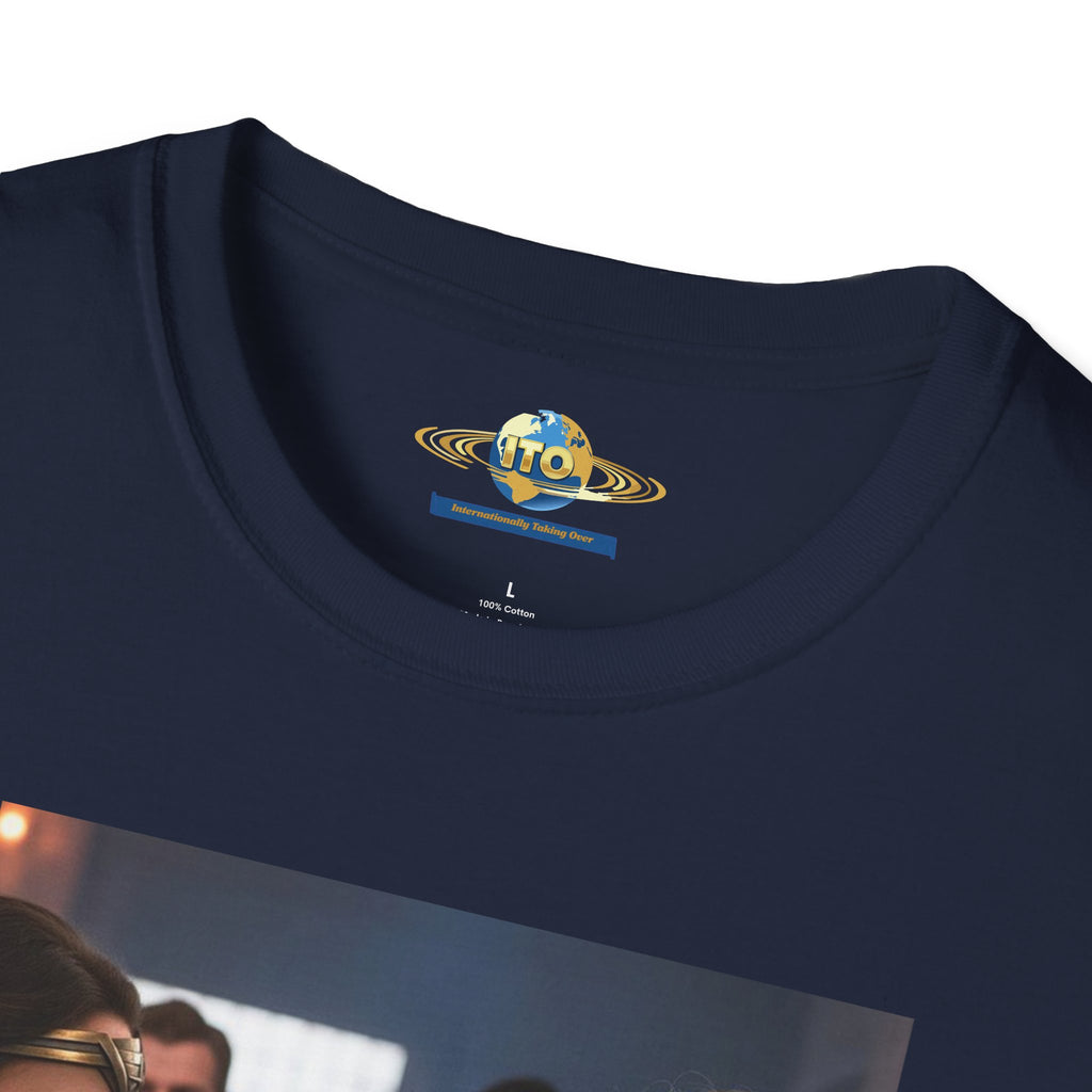 Ladies of power arm wrestle Unisex Softstyle T-Shirt