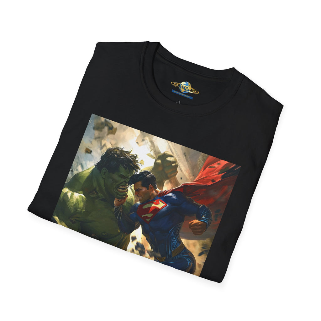 Superhero Clash Graphic T-Shirt