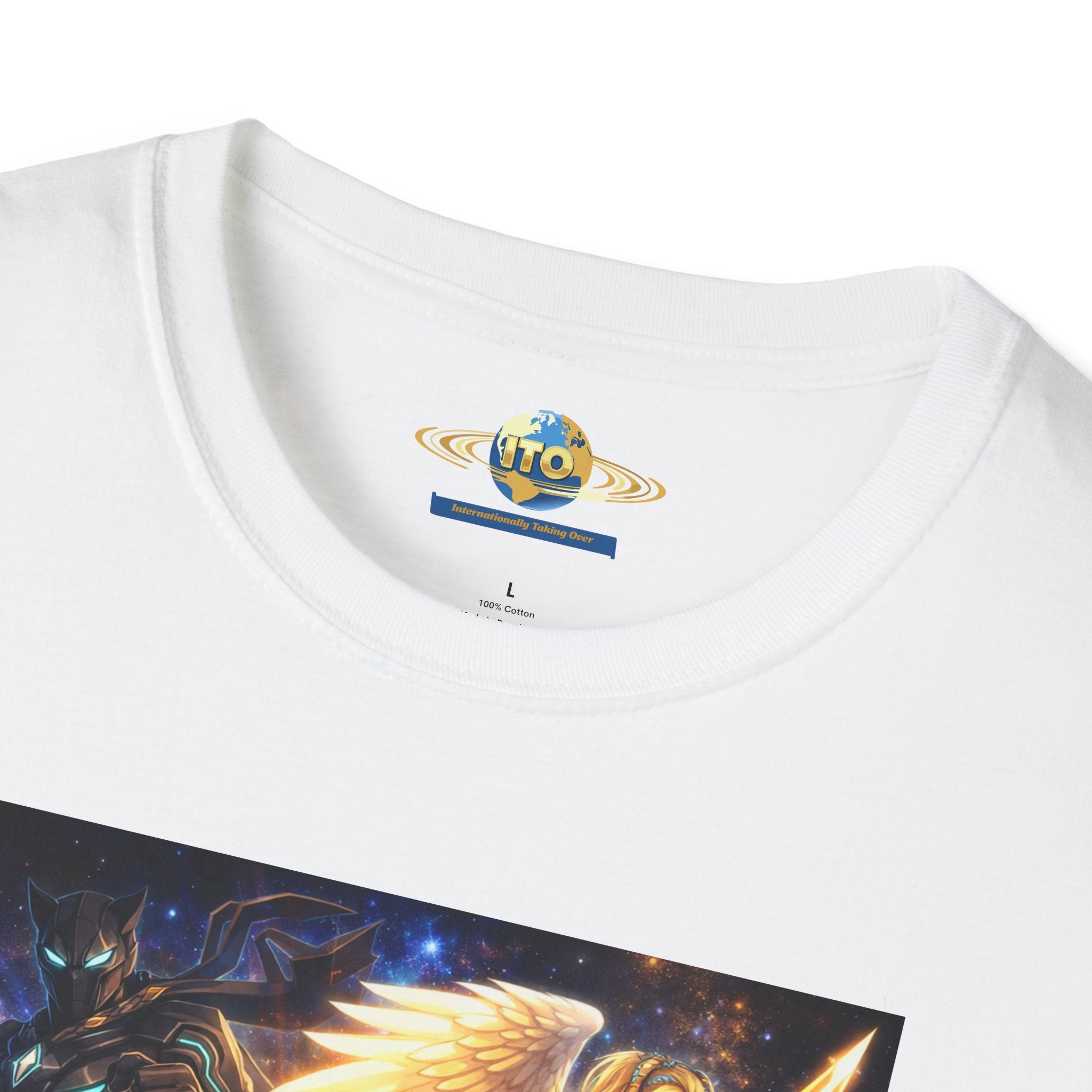 Anime Hero T-Shirt — 'ITO' Cosmic Battle Graphic Tee