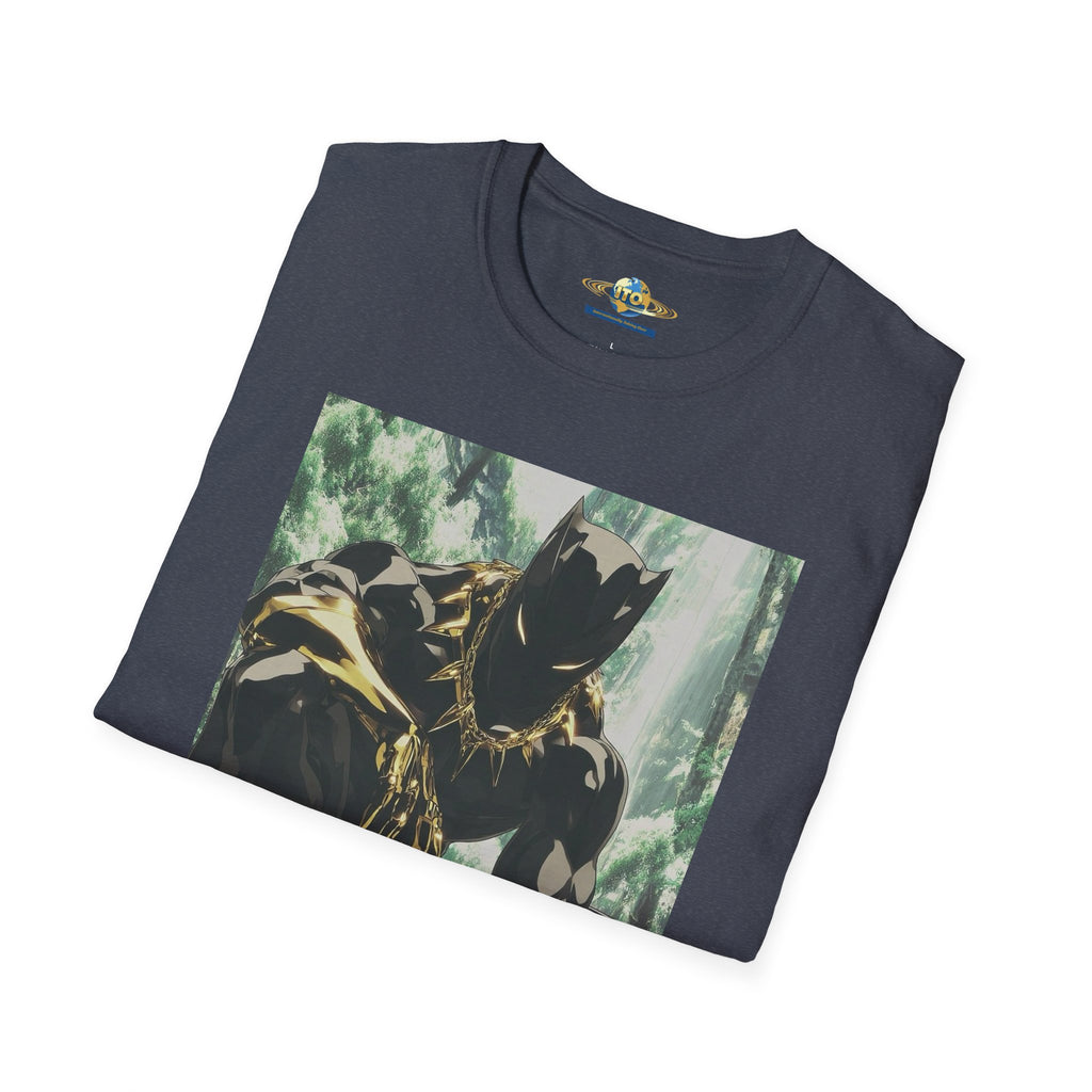Black Panther Graphic T-Shirt — Superhero King Comic Art Tee