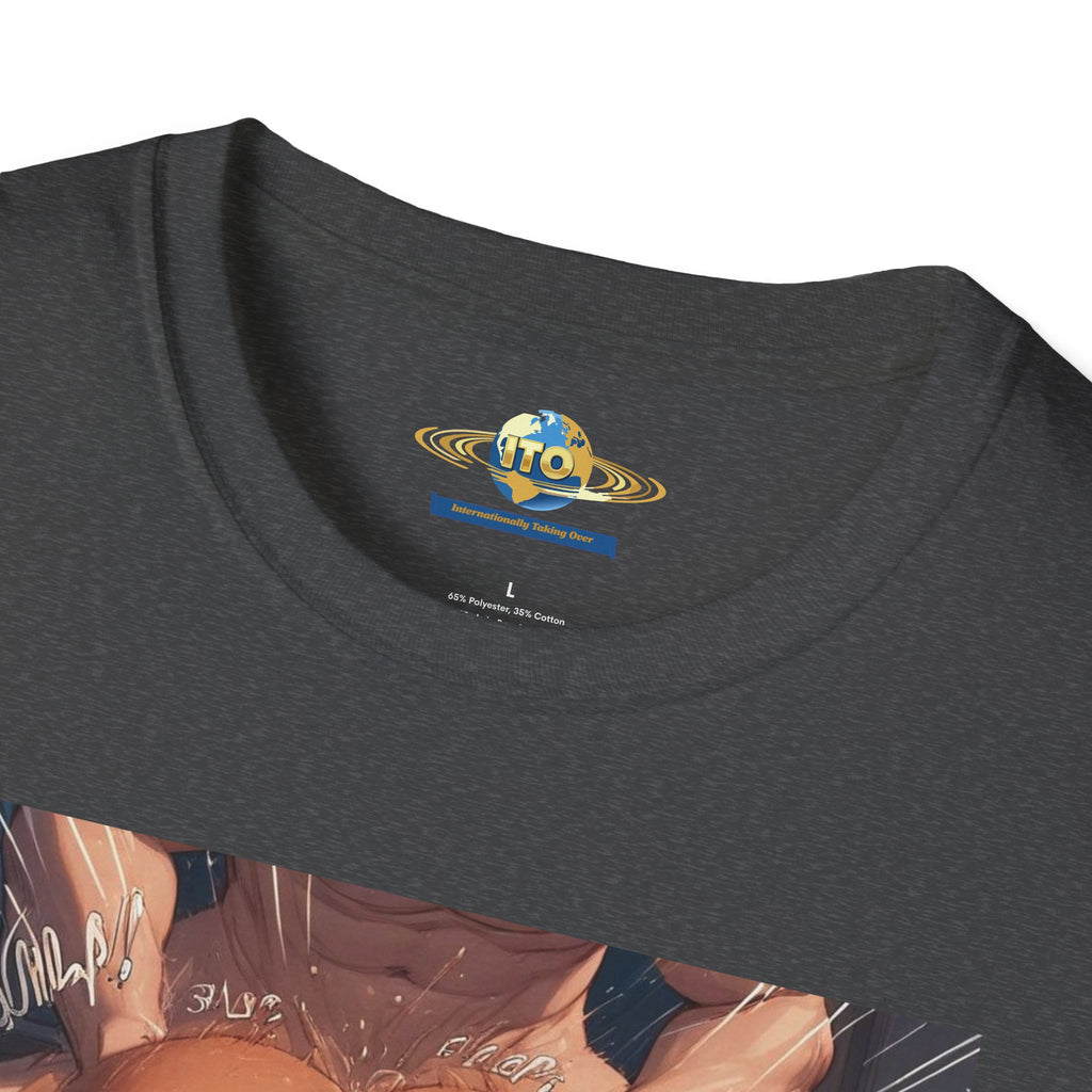 Graphic T-Shirt — Pinup Superhero Artwork Tee