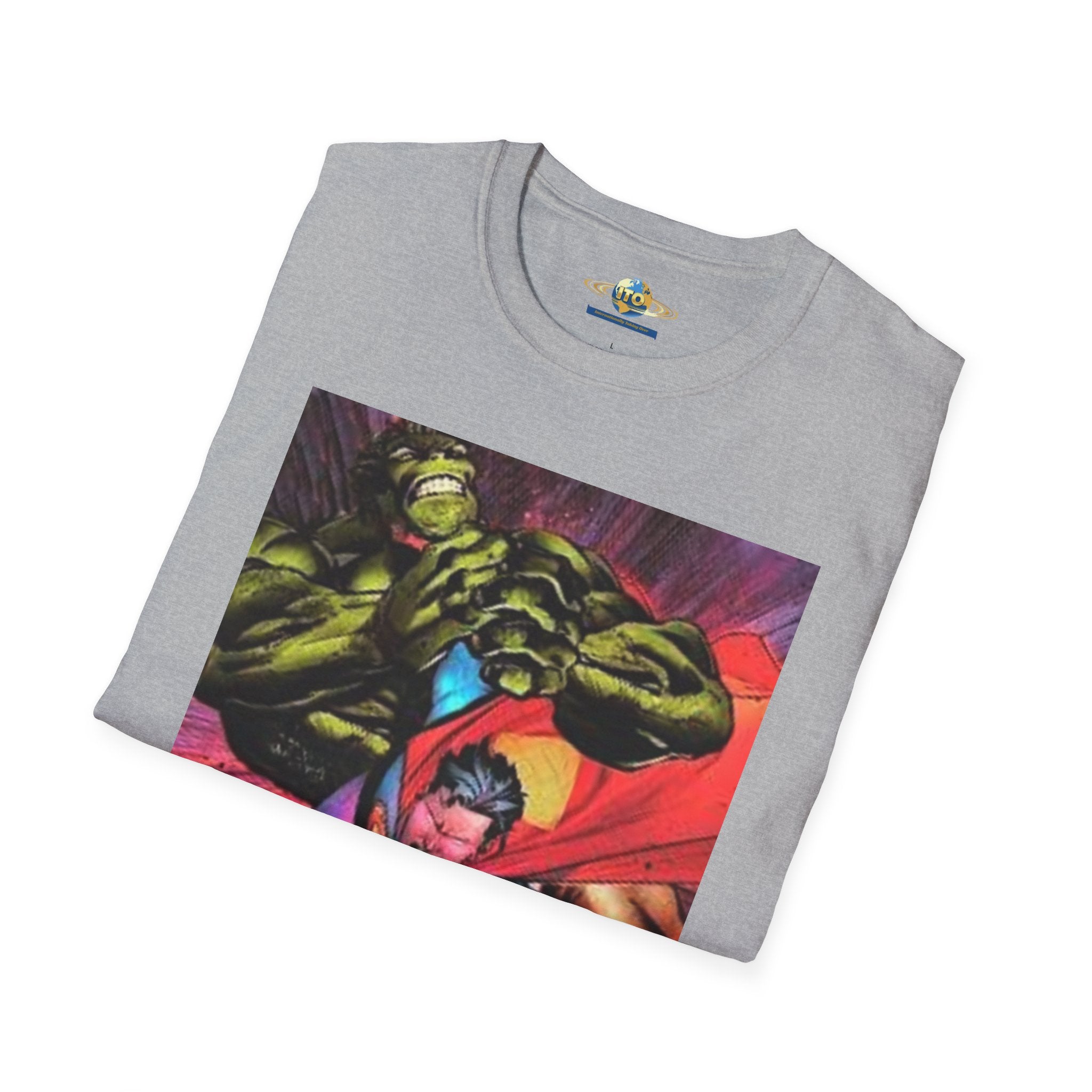 Superhero Mashup T‑Shirt — Dynamic Comic Art Tee