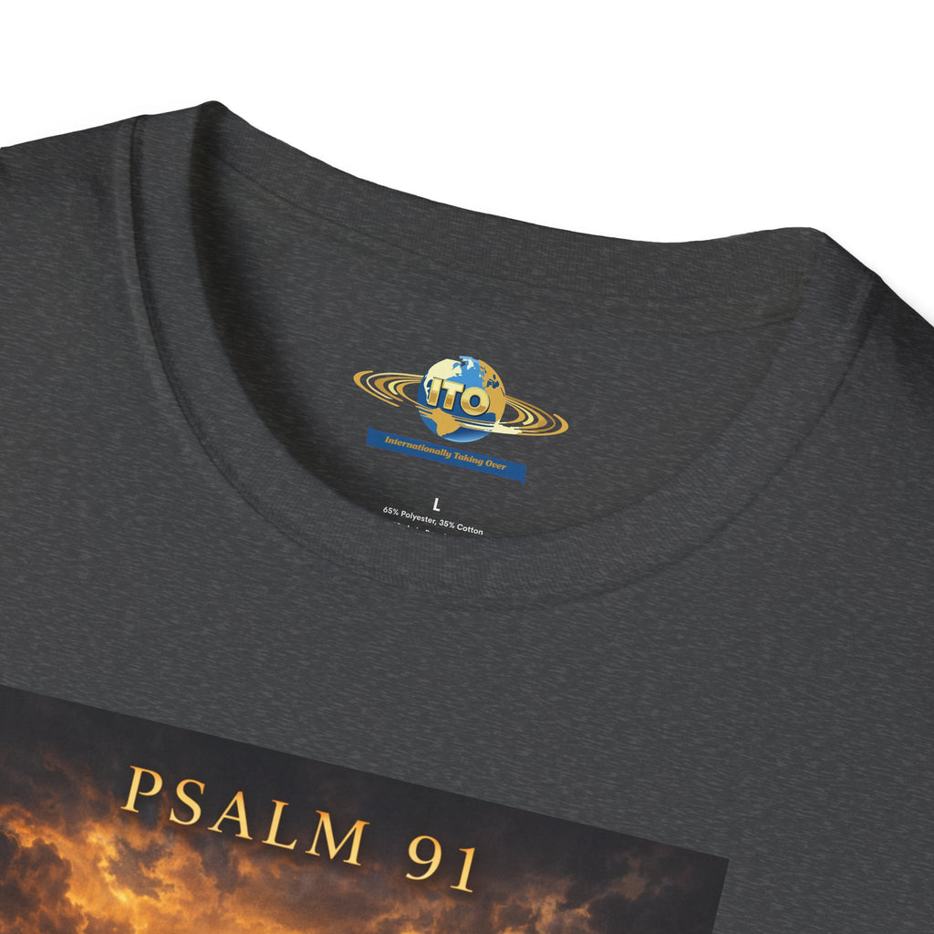 Psalm 91 Guardian Angel T-Shirt — Inspirational Christian Faith Tee