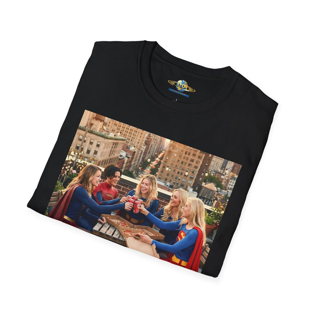 Superhero Squad Rooftop Card Game T-Shirt