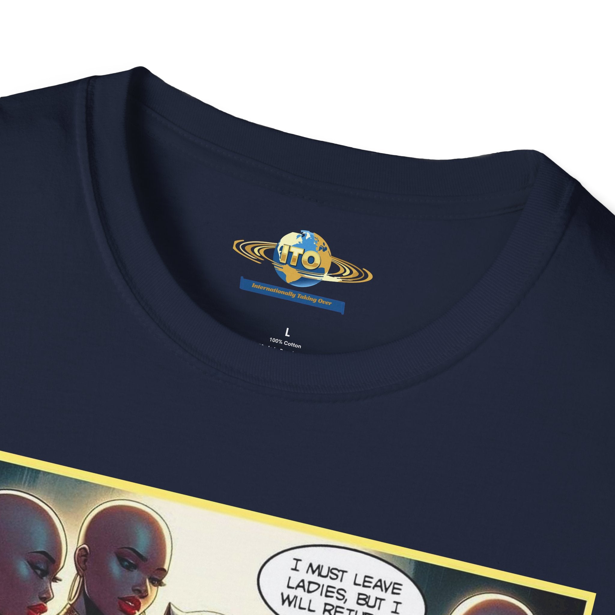 Black Panther Comic Art T‑Shirt — "Wakanda Forever?" Graphic Tee