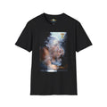 Smoking Portrait Graphic T-Shirt — 'King' Crown Streetwear Tee