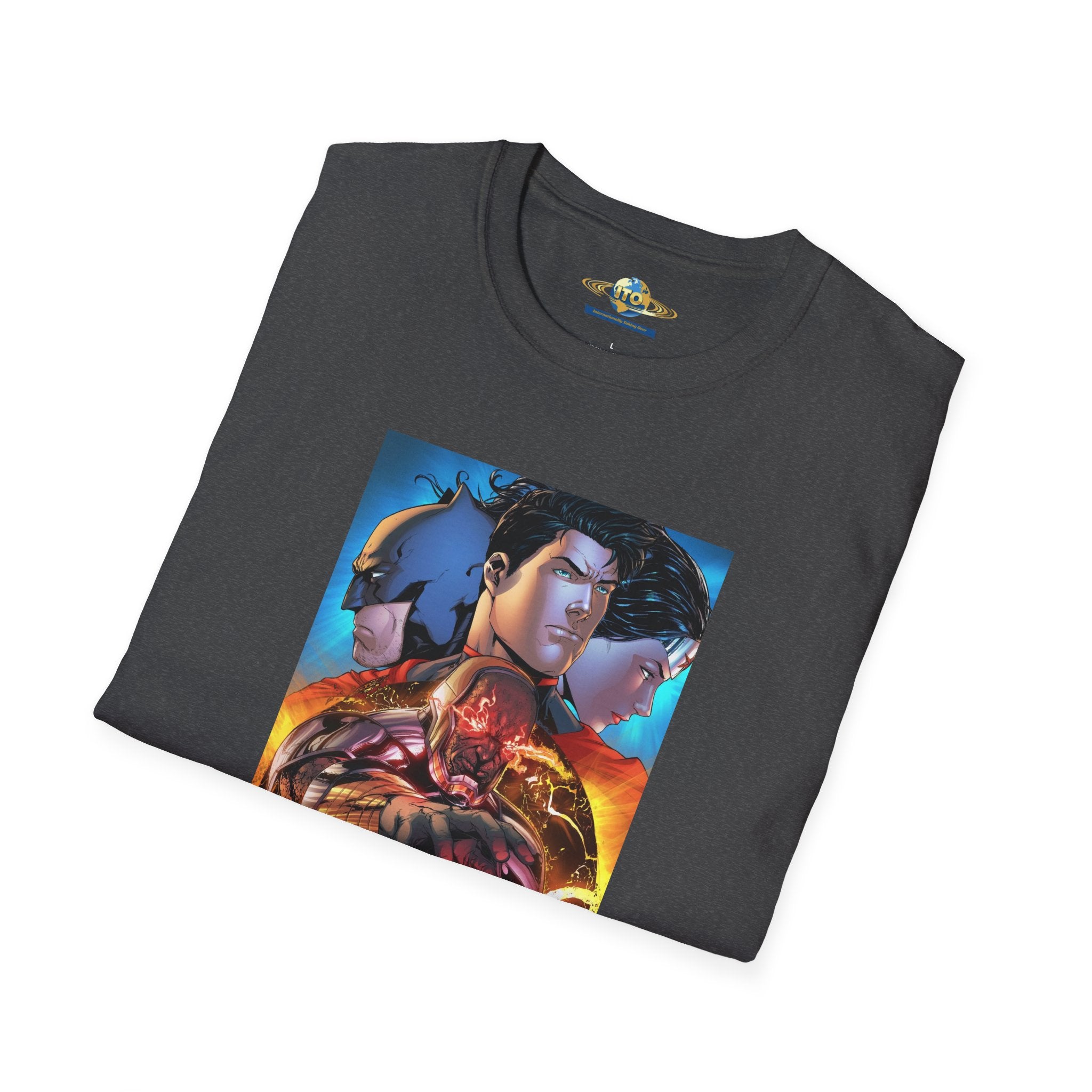 Anime Mecha Warrior Graphic T-Shirt