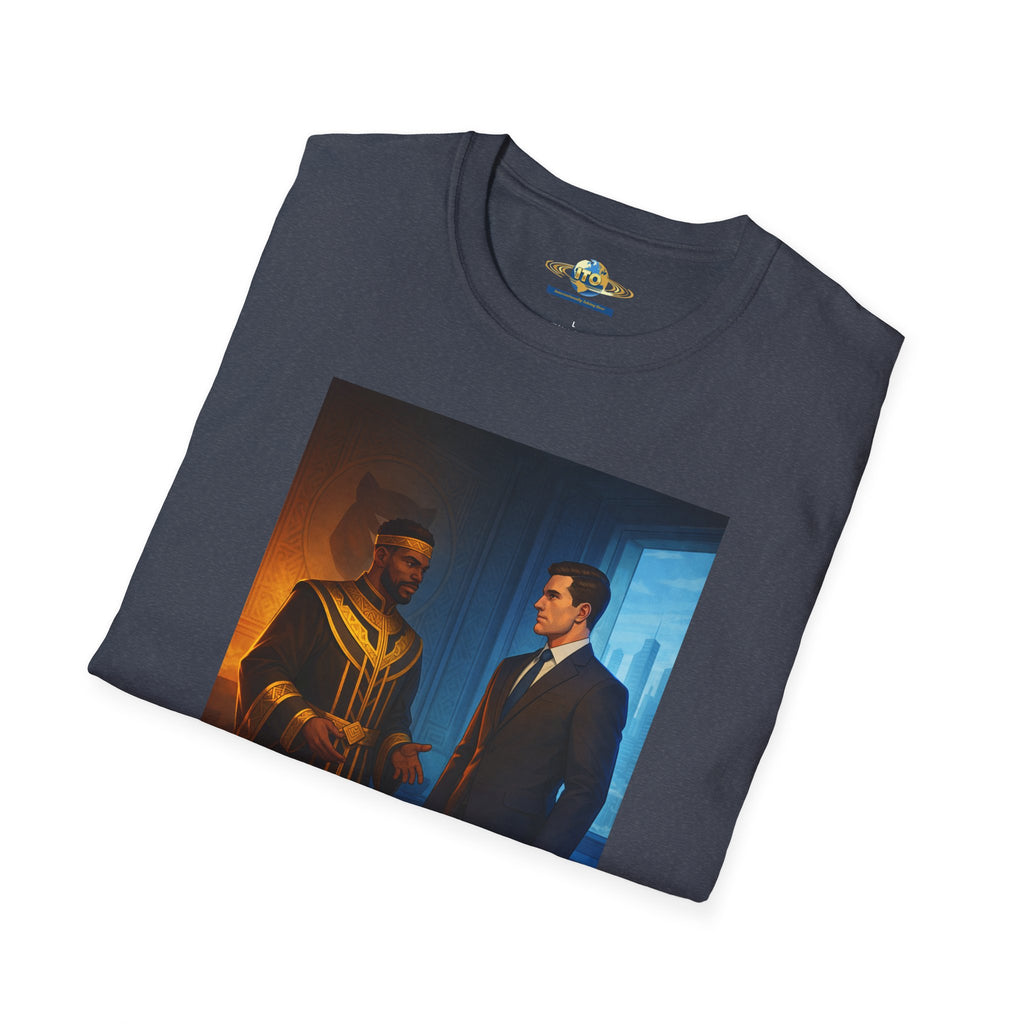 Trillionaire vs. Billionaire Graphic T‑Shirt — Movie Poster Style Tee
