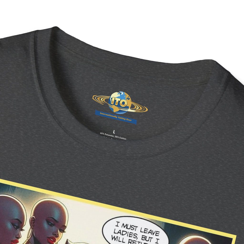 Black Panther Comic Art T‑Shirt — "Wakanda Forever?" Graphic Tee