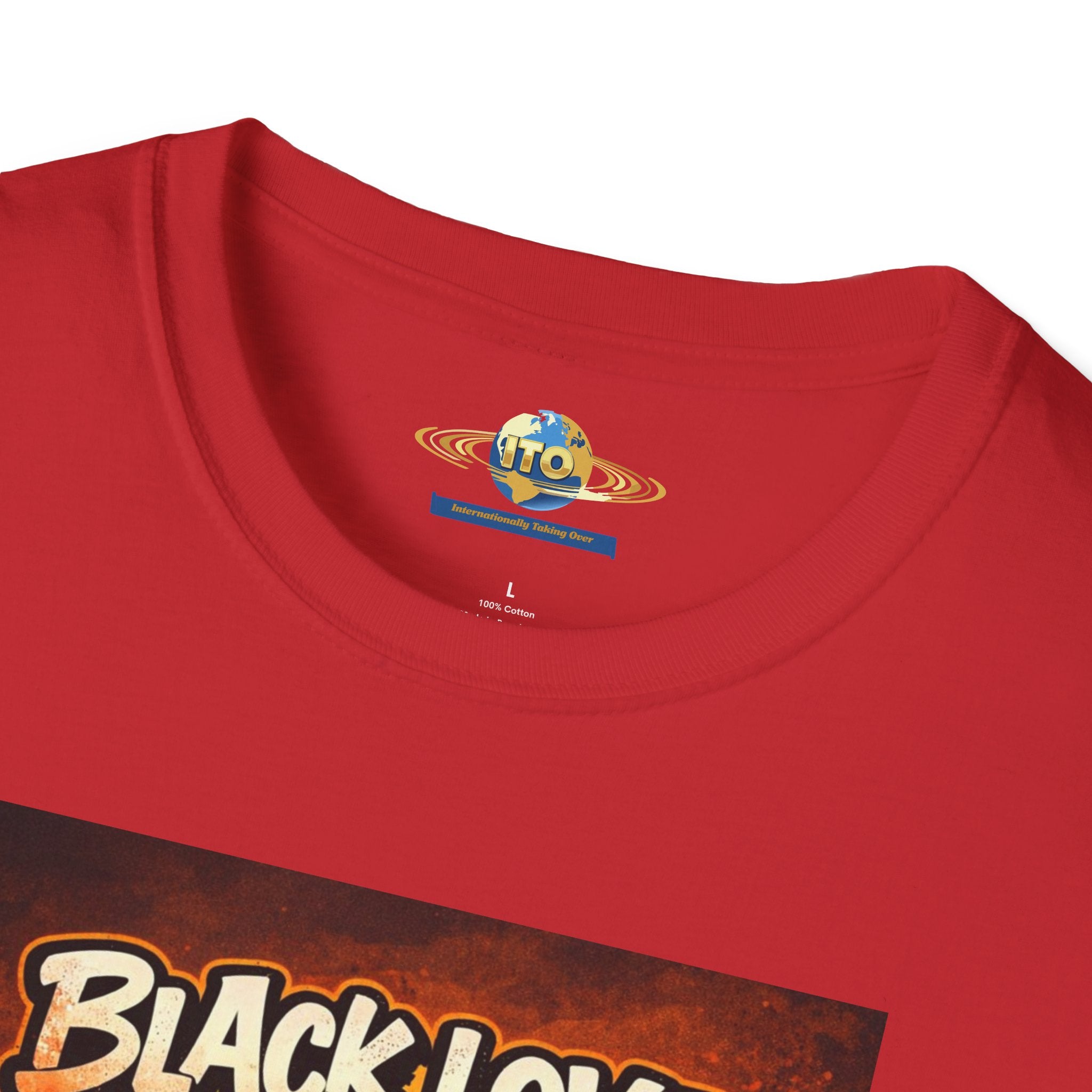 T-Shirt — "Black Love" Romantic Couple Graphic Tee