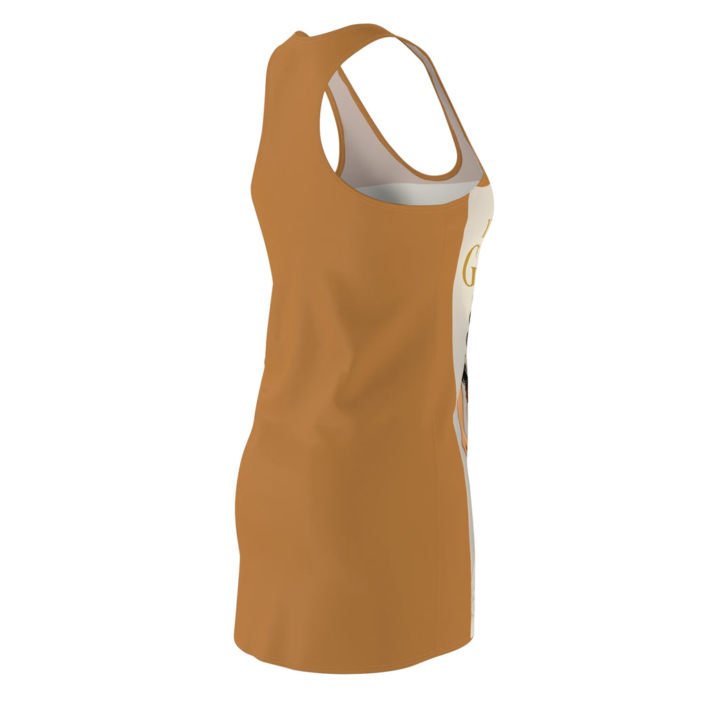 Racerback Dress — "International Goddess" Trio Graphic AOP