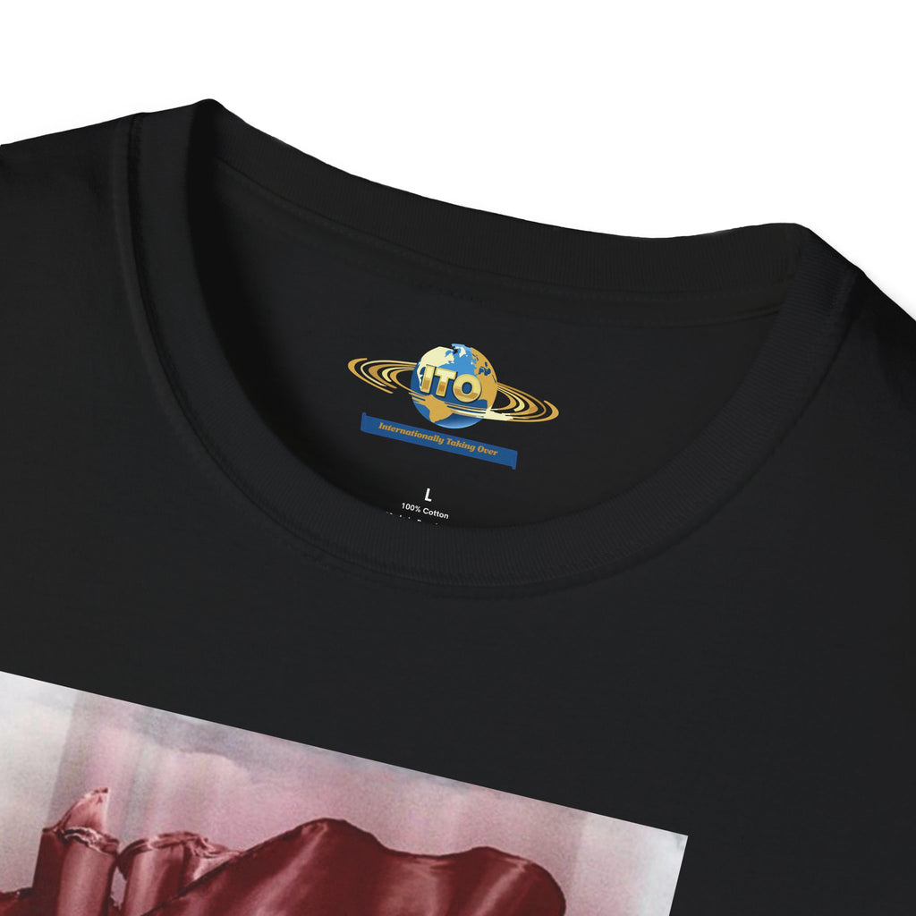 Superhero Pose T-Shirt — Dramatic Cape Hero Graphic