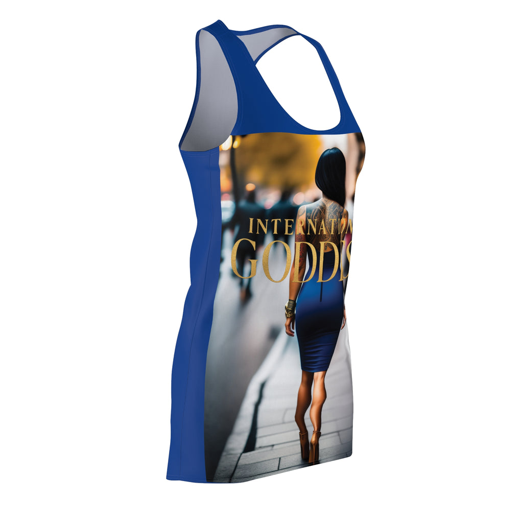 Women's Cut & Sew Racerback Dress (AOP)