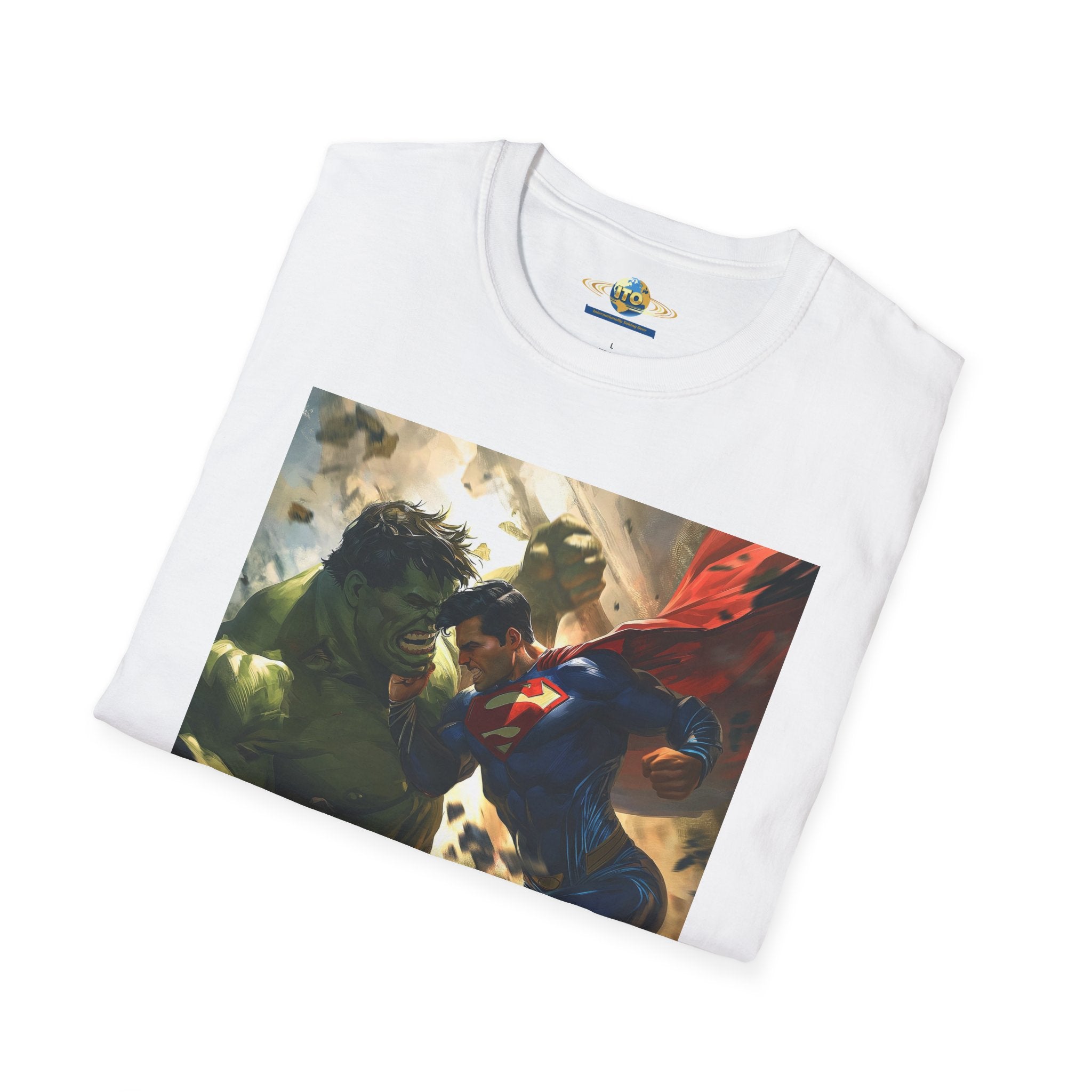 Superhero Clash Graphic T-Shirt