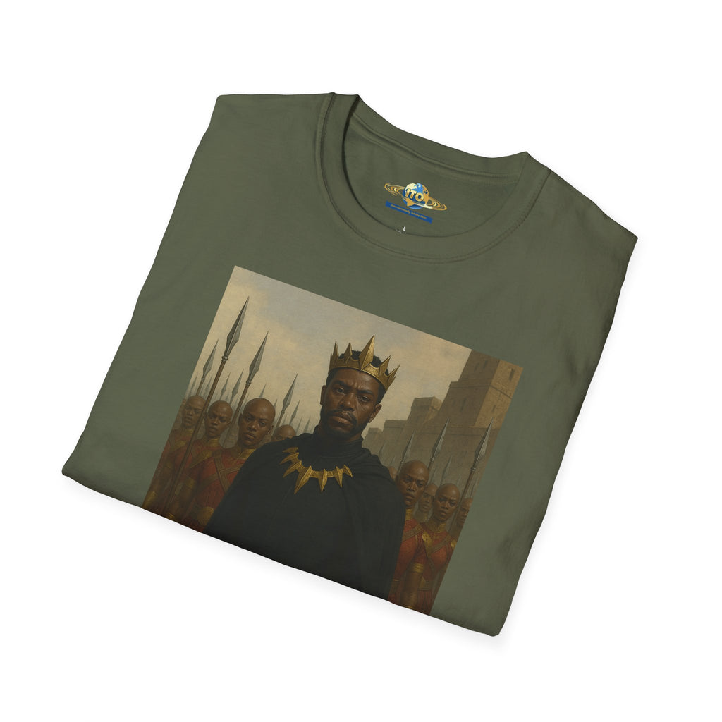 Black King Unisex Softstyle T-Shirt