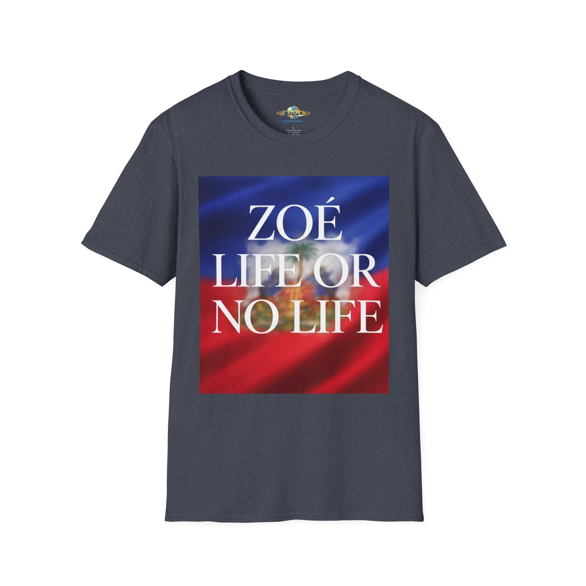 ZOE Life or No Life T‑Shirt — Bold Patriotic Graphic Tee