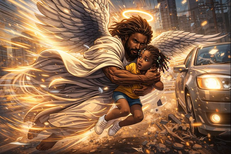 Jesus with Children T-Shirt — Inspirational Christian Faith Tee