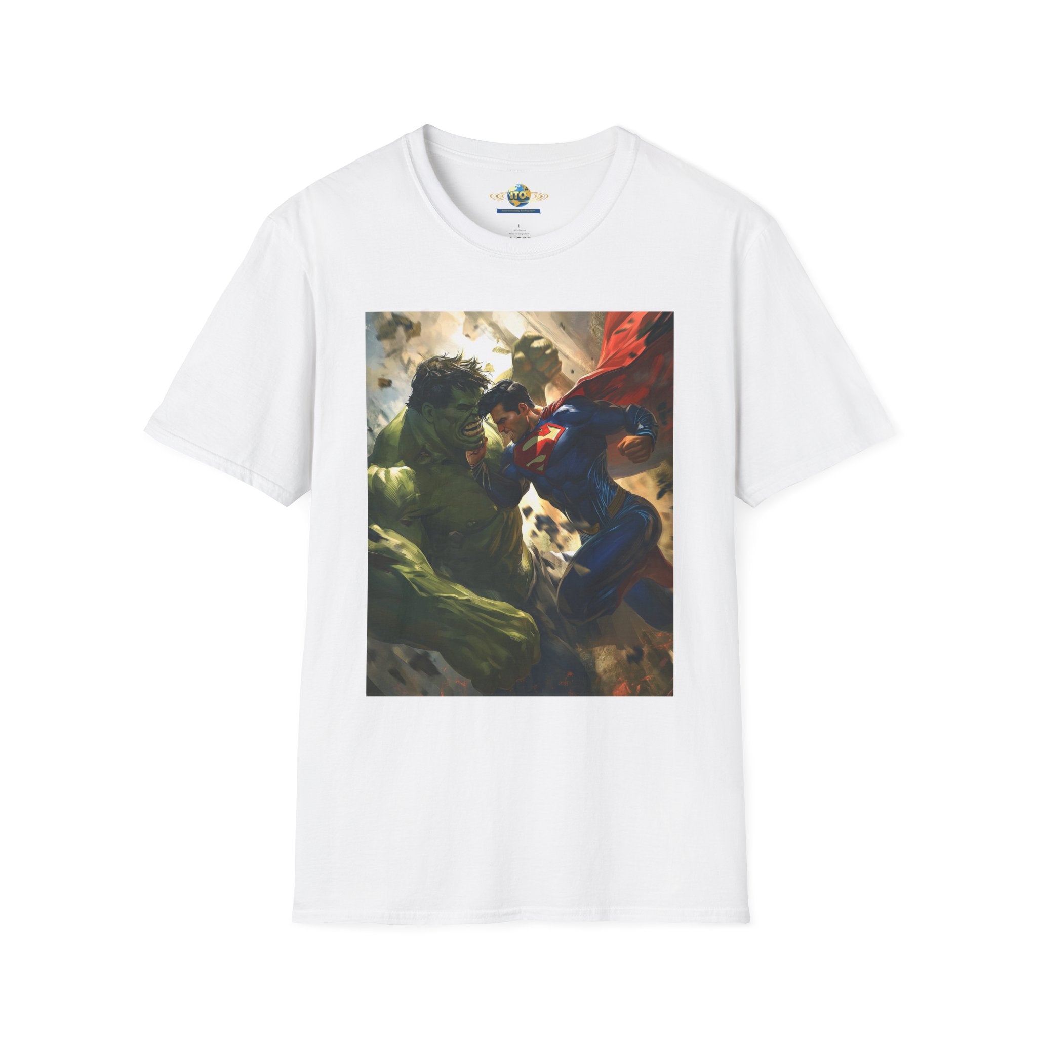 Superhero Clash Graphic T-Shirt