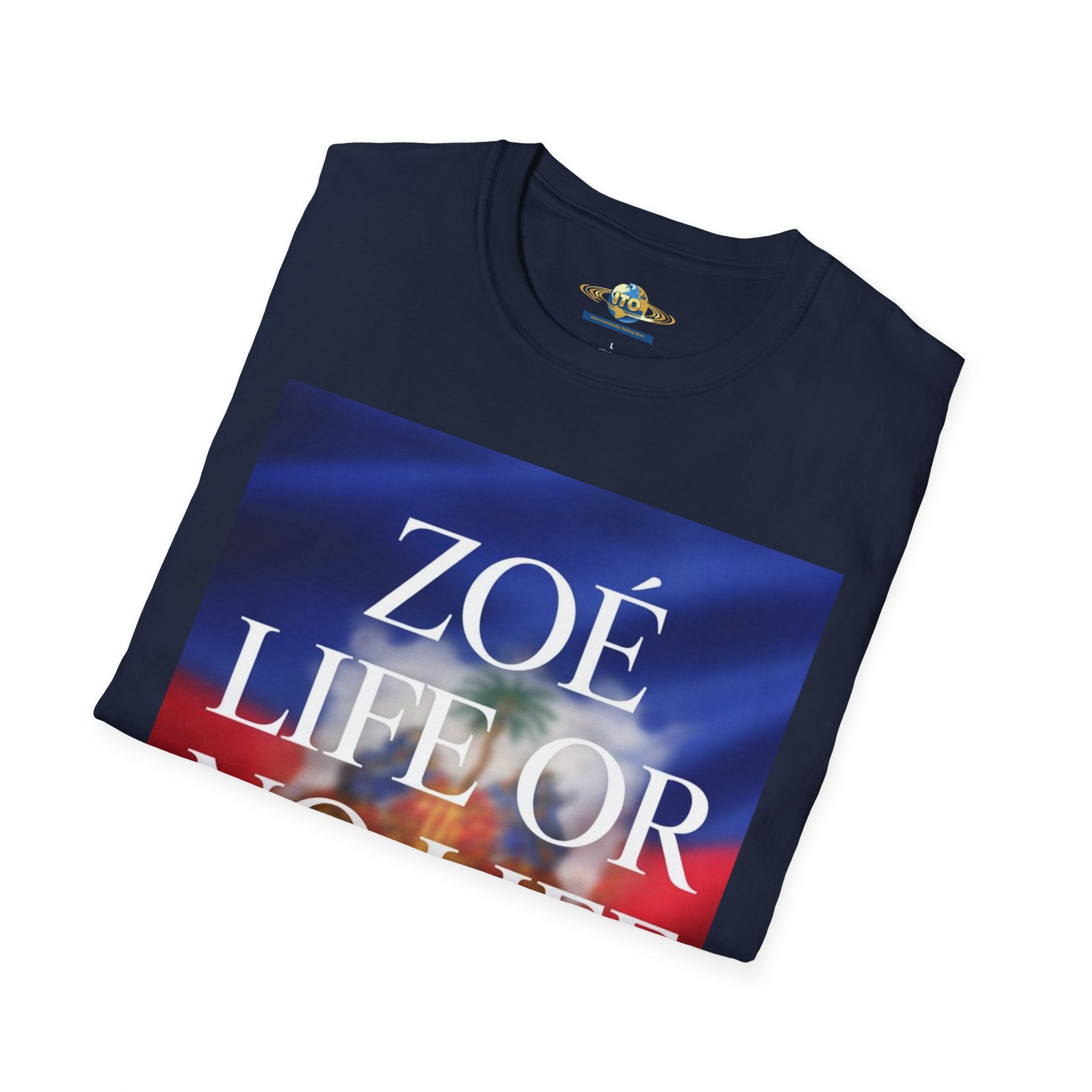 ZOE Life or No Life T‑Shirt — Bold Patriotic Graphic Tee
