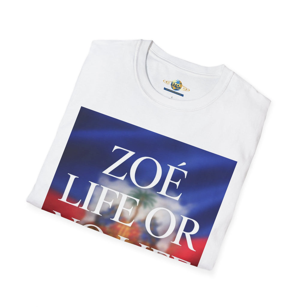 ZOE Life or No Life T‑Shirt — Bold Patriotic Graphic Tee