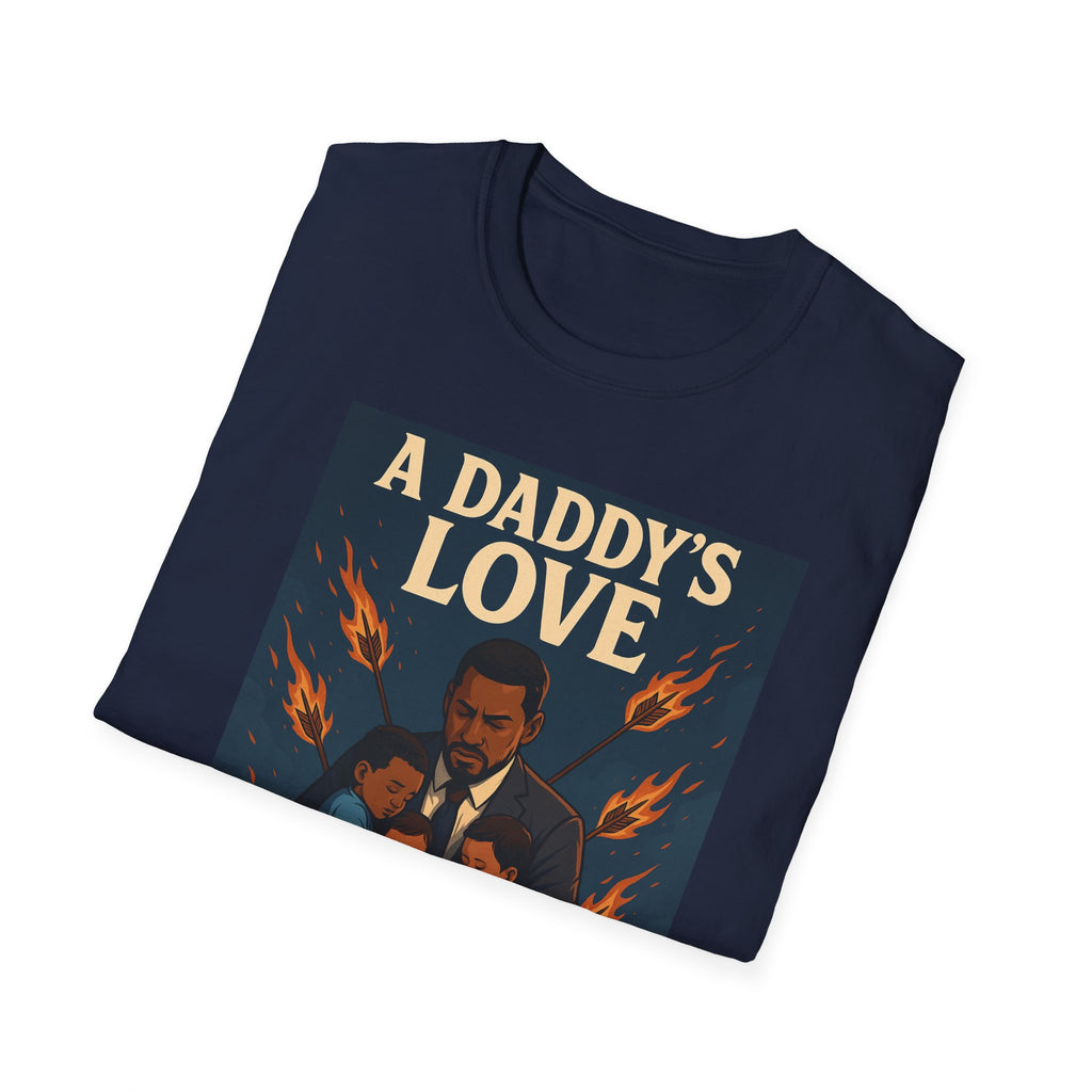 A Daddy's Love T-Shirt — Father's Day Retro Hero Dad Tee