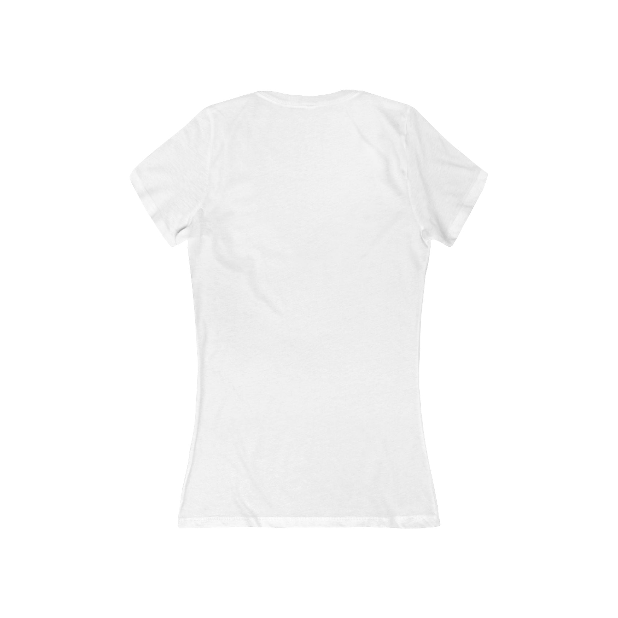 Women’s V-Neck Tee - 'Beachside Beauty' Photo Print
