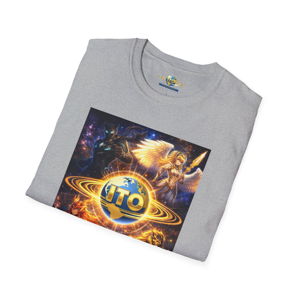Anime Hero T-Shirt — 'ITO' Cosmic Battle Graphic Tee