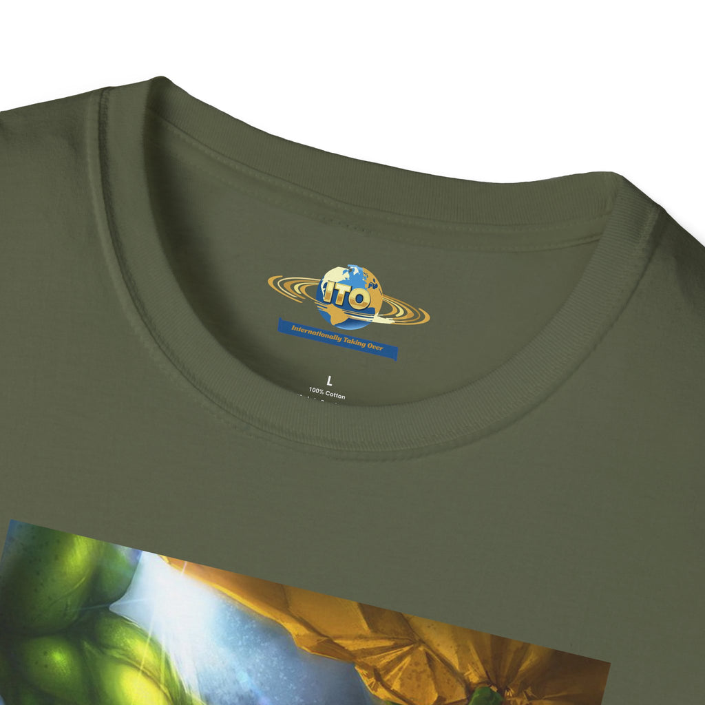 Superhero Clash T-Shirt — Epic Superman vs Hulk Battle Graphic Tee