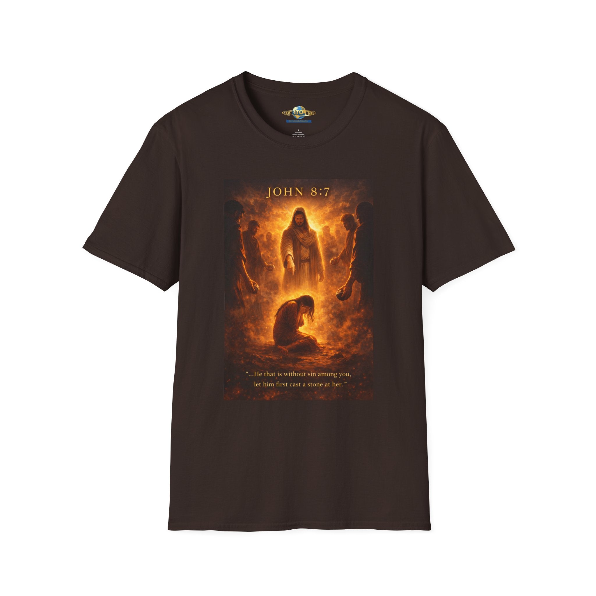 John 3:16 Faith T-Shirt — Inspirational Christian Scripture Tee