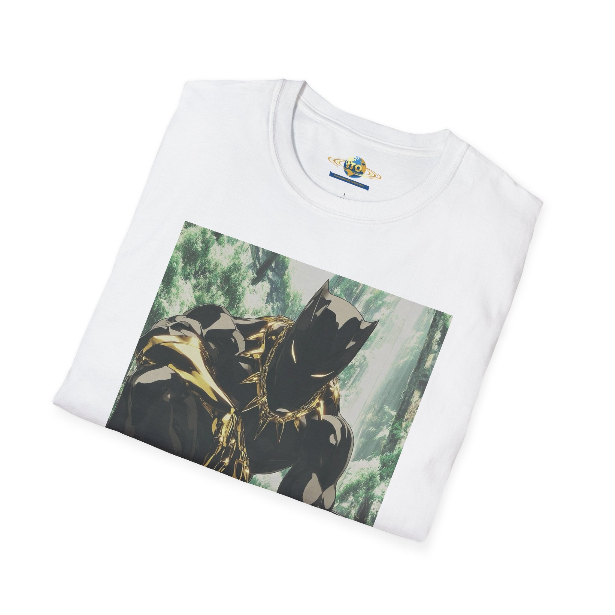 Black Panther Graphic T-Shirt — Superhero King Comic Art Tee