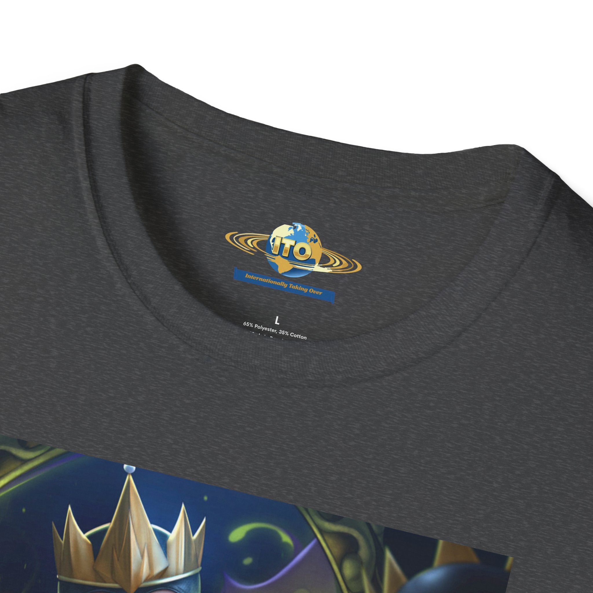 Dark Queen Art Tee — Gothic Fantasy Portrait T-Shirt