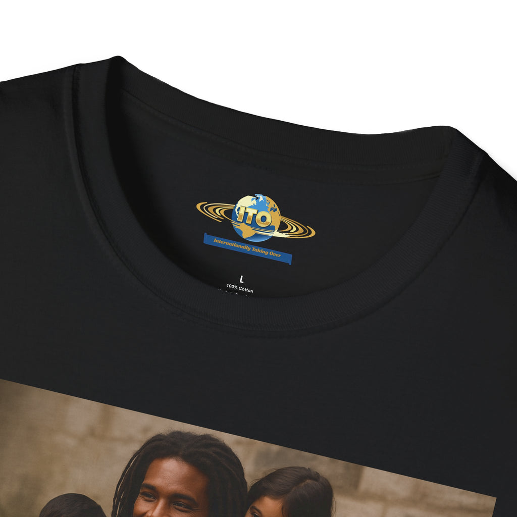 T-Shirt — Inspirational Jesus with Children Graphic Tee