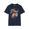 Pinup Superhero Couple T-Shirt — Sexy Comic Art Tee