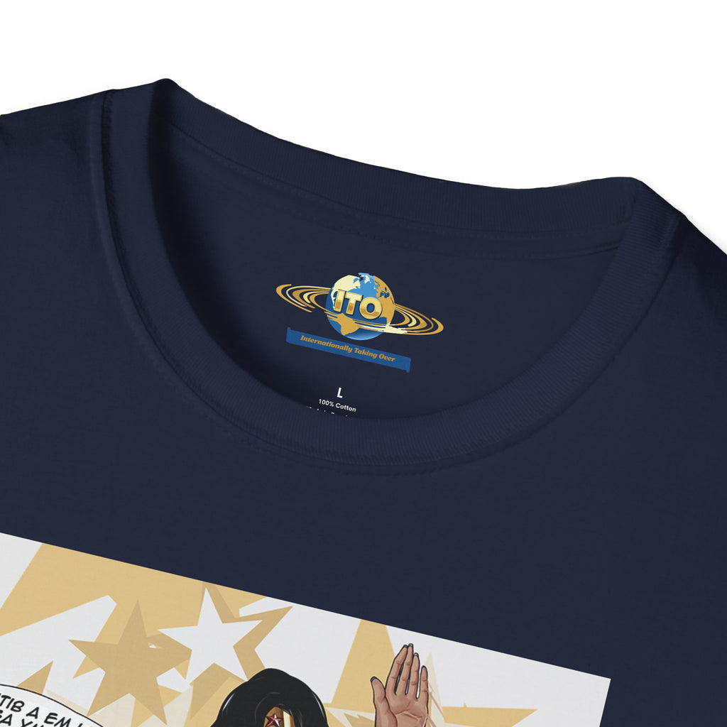 Wonder Woman Pin-Up T-Shirt — Retro Superhero Art Tee