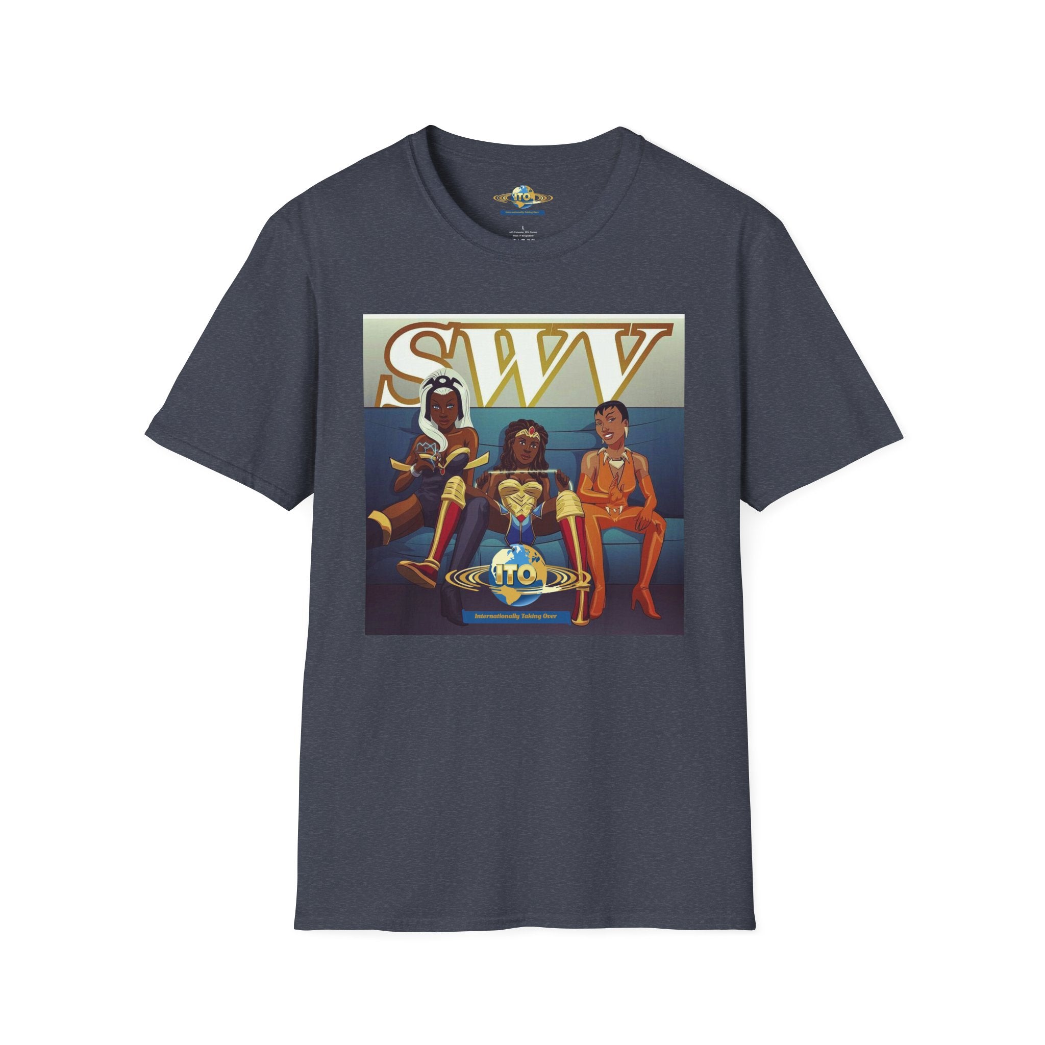 SAVV Vintage Soul Band Graphic T-Shirt