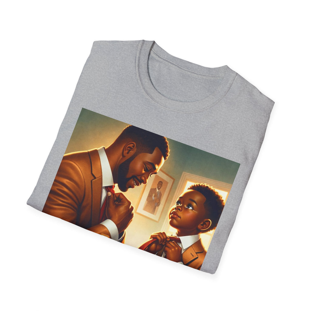 T-Shirt — "Daddy's Love" Father & Son Graphic Tee