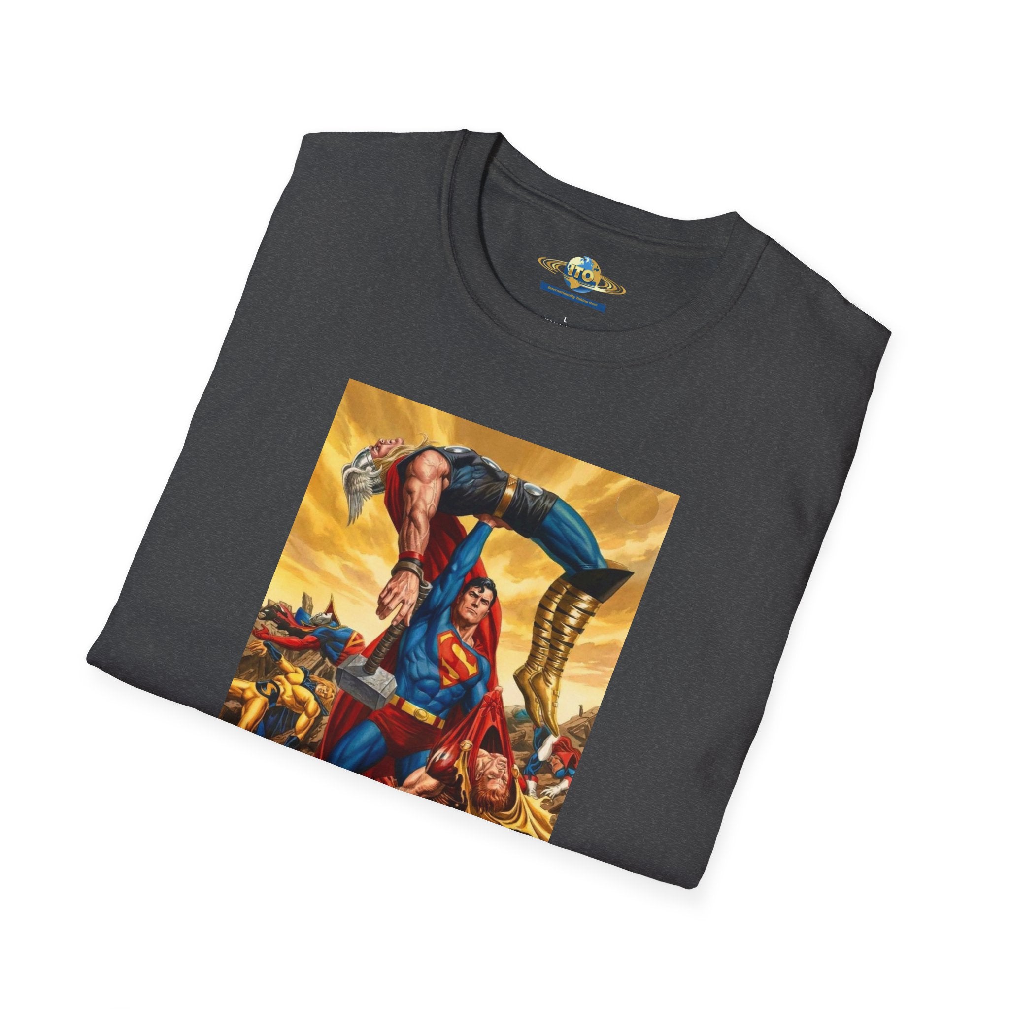 Superhero Team Graphic T-Shirt