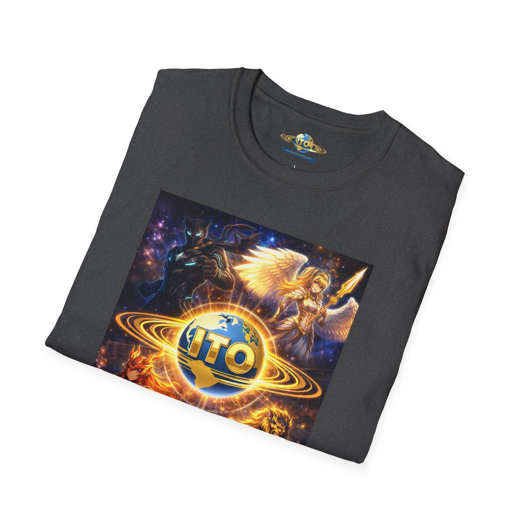 Anime Hero T-Shirt — 'ITO' Cosmic Battle Graphic Tee