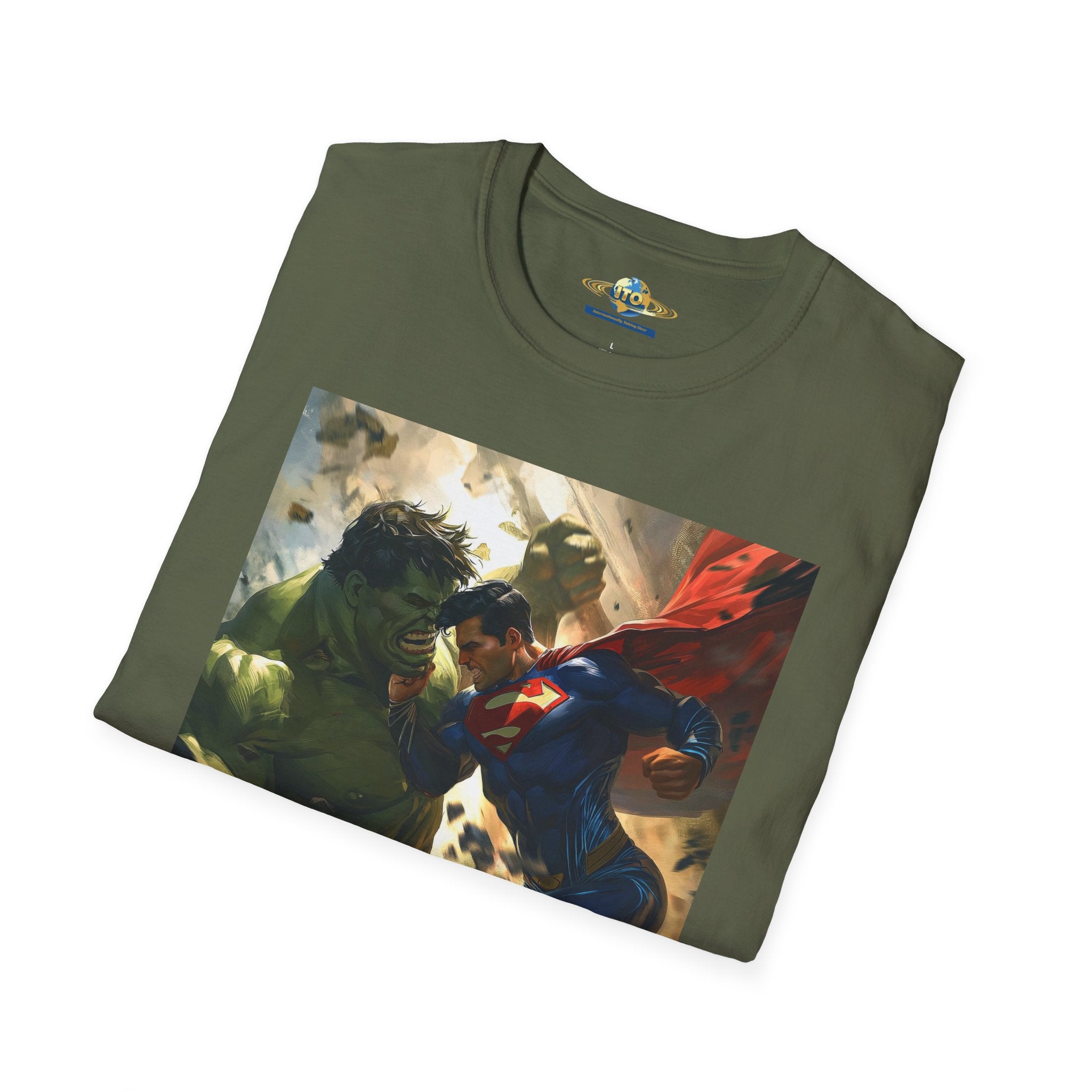 Superhero Clash Graphic T-Shirt