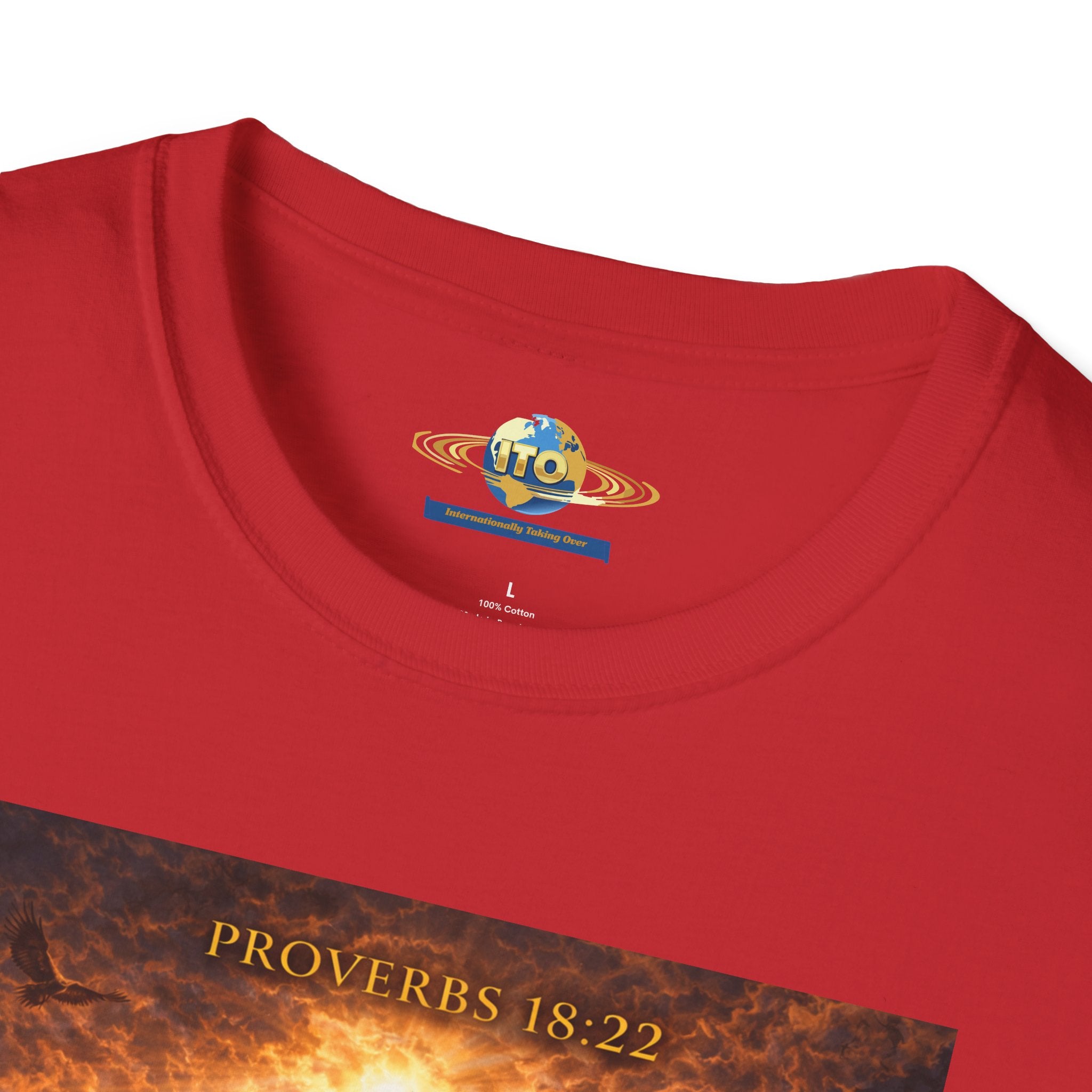 Religious T-Shirt - "He Who Finds a Good Wife" Inspirational Christian Couple Tee