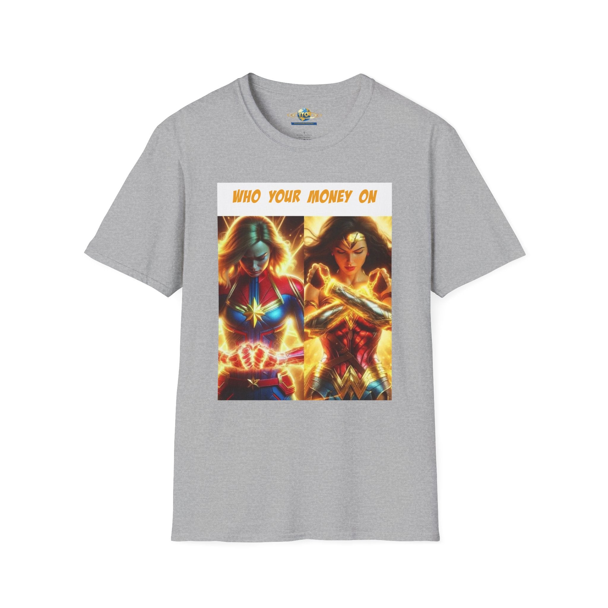 Goddess vs Alien Unisex Softstyle T-Shirt