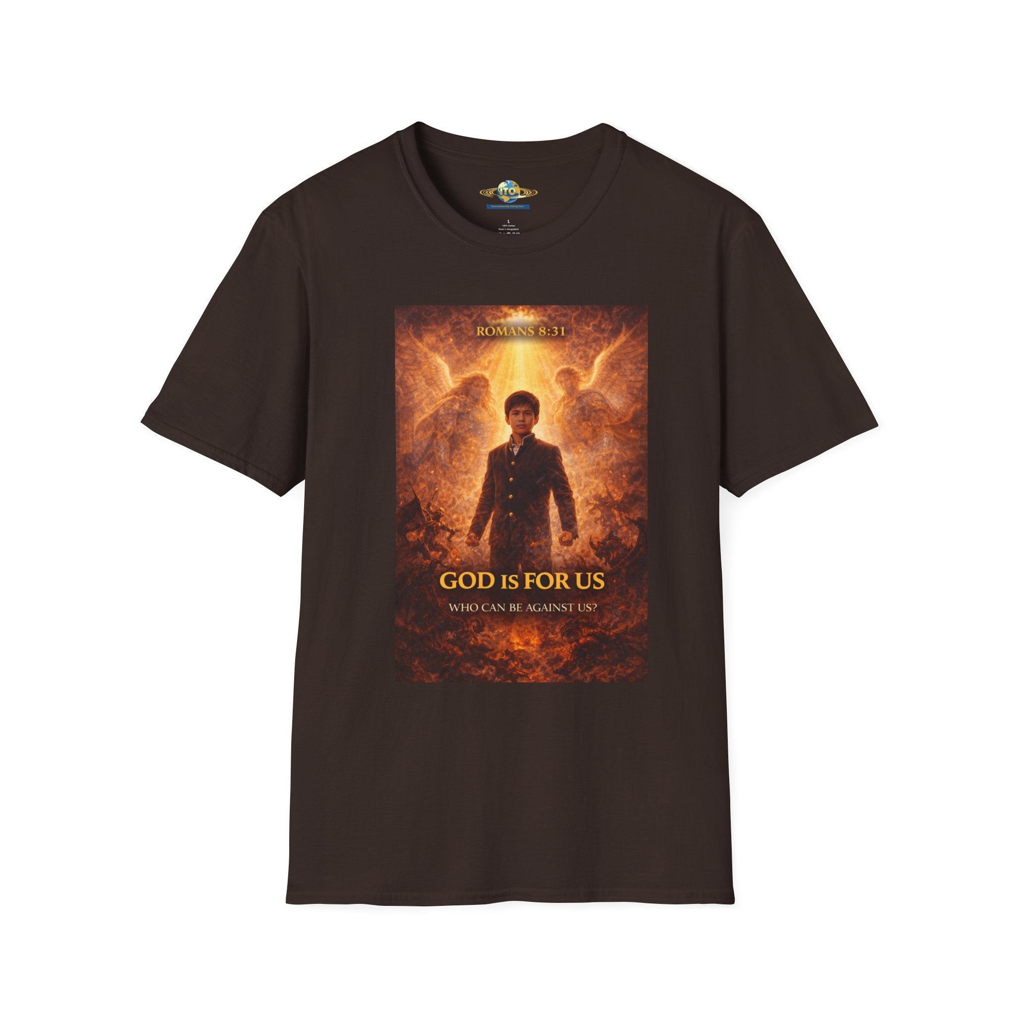 God Is For Us T-Shirt — Inspirational Christian Faith Tee
