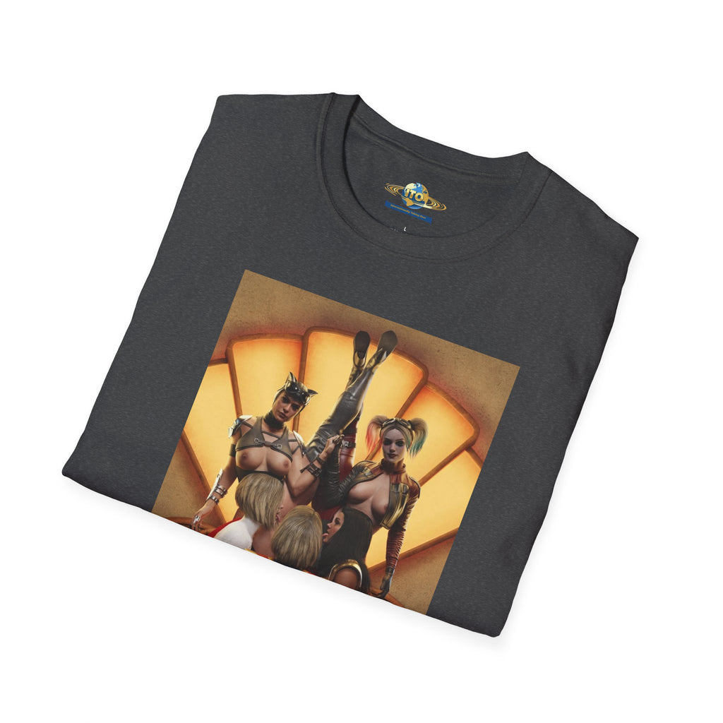 Graphic T-Shirt — Retro Group Costume Photo Print