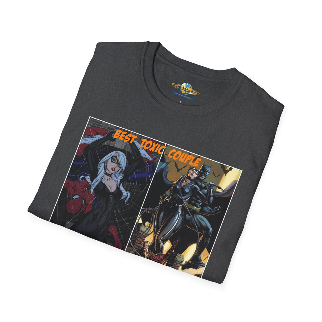Spider-Verse Comic Art T-Shirt — 'Best-Toxic Covers' Graphic Tee