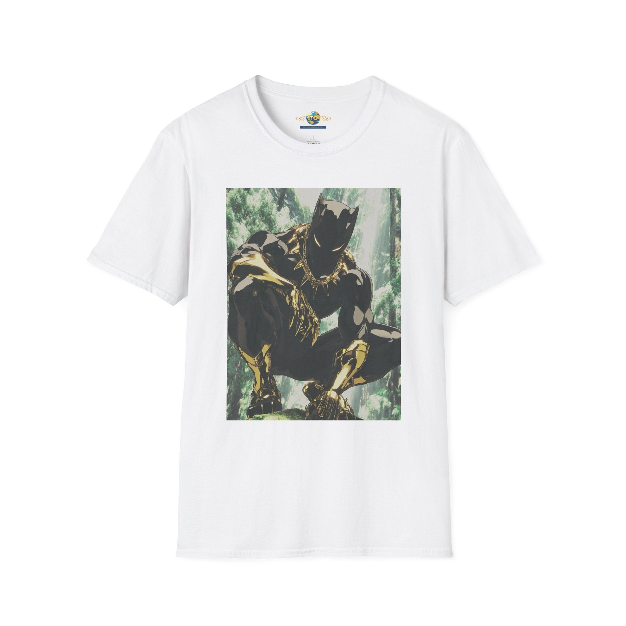 Black Panther Graphic T-Shirt — Superhero King Comic Art Tee